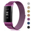 New Milanese loop strap For Fitbit charge 3 watch band  smart bracelet stainless steel belt sports watch strap wrist band
