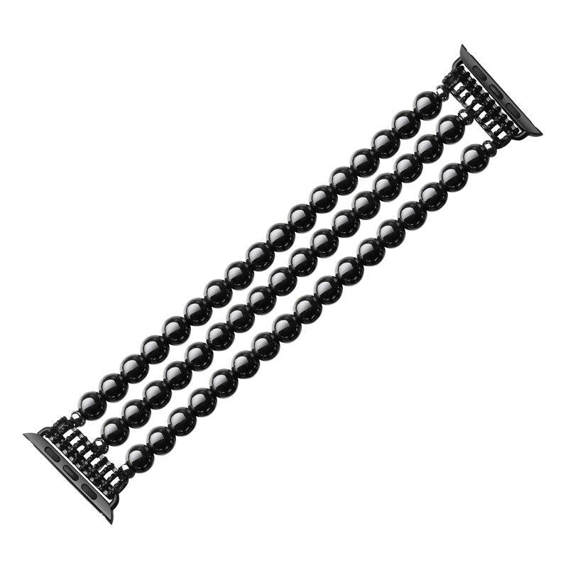 Natural agate band For Apple watch 4 44MM/40mm strap iwatch 4 3 2 1 42mm/38mm diamond wrist Bracelet women fashion belt