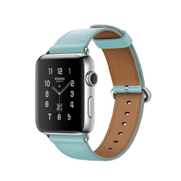 Leather strap For Apple Watch band apple watch 5 4 3 band 42mm 44mm correa iwatch band 5 38mm/40mm Classic Buckle bracelet belt