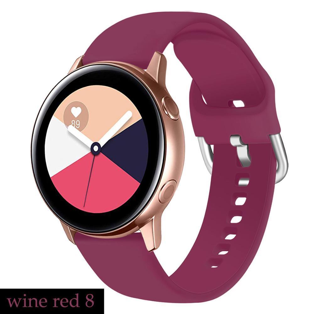 Gear s3 Strap For Samsung Galaxy watch 46mm 42mm watch active 2 20mm 22mm watch band amazfit bip/gtr 47mm strap watchband