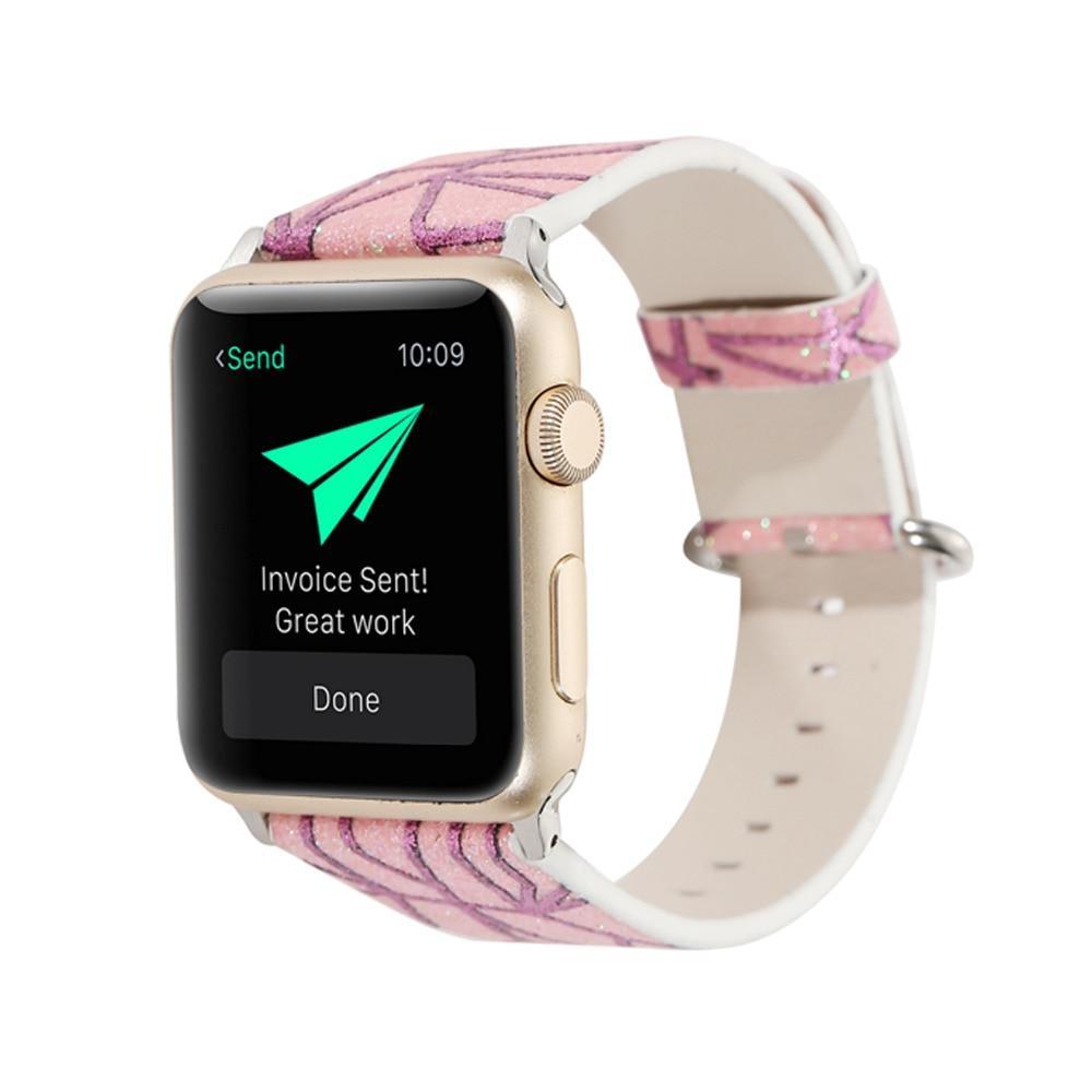 genuine leather strap For Apple Watch band 42mm/38MM iwatch series 3 2 1 wrist bands bracelet replacement watchband belt