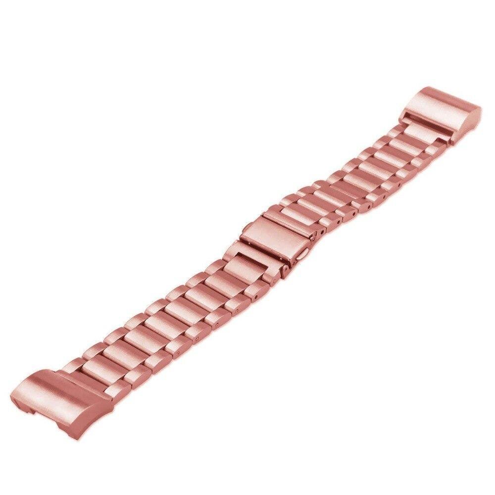 Link bracelet for fitbit charge 3 strap band Replacement belt Stainless steel smartwatch for fitbit charge 3 watch Accessories