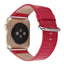 For Apple watch band 42mm 38mm leather strap iwtch series 3 2 1 carbon fiber wrist bands bracelet watchband belt
