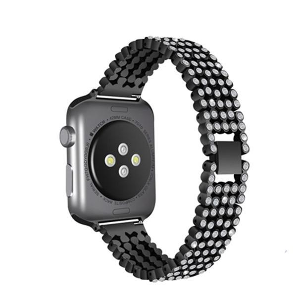 Luxury Diamond Strap For Apple Watch band apple watch 5 4 3 band 44mm 40mm Stylish Crystal iWatch 5 4 3 42mm/38mm bracelet belt
