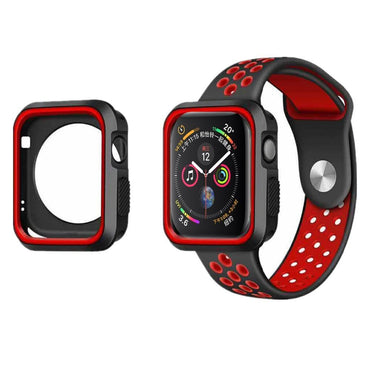 Case + strap For Apple watch band apple watch 5 4 3 band 44mm 40mm correa iwatch band 42mm 38mm  protector case cover