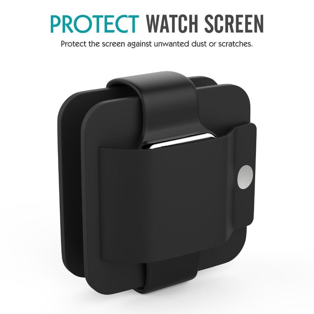watch stand For Apple Watch band 42mm/38mm iwatch band 44mm 40mm Charge  Silicone Storage S Cradle
