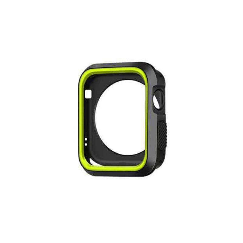 PC Case cover For Apple Watch band apple watch 4 3 5 44mm 40mm iwatch series 3 2 1 42mm/38mm protective silicone protector shell