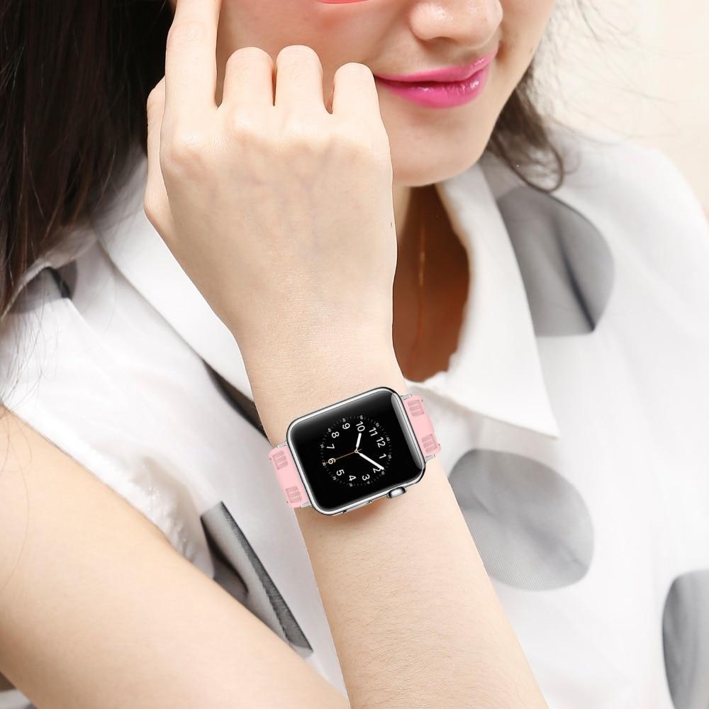 Sport Band For Apple watch 42mm 38mm Silicone strap Iwatch bands series 3 2 1 wrist bracelet watchband belt Accessories