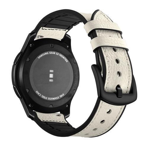 Leather strap For Samsung Galaxy watch 46mm/Gear S3 Frontier huawei watch gt strap 22mm watch band correa silicone bracelet belt
