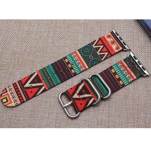 Nato strap For apple watch band apple watch 5 4 3 44mm 40mm iwatch band 42mm 38mm pulseira correa bracelet camouflage watchband