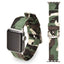 Sport Nylon strap for apple watch 4 band 44mm 40mm correa iwatch series 3 2 1 42mm 38mm Camouflage canvas wrist bracelet belt
