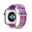 Leathter strap For Apple Watch band apple watch 5 4 3 44mm/40mm Flower print correa iwatch band 5 42mm/38mm bracelet watchband
