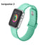 Sport For Apple Watch band 42mm 38mm iwatch series 5 4 3 2 1 wrist bands link Bracelet Rubber watchband belt fashion correa