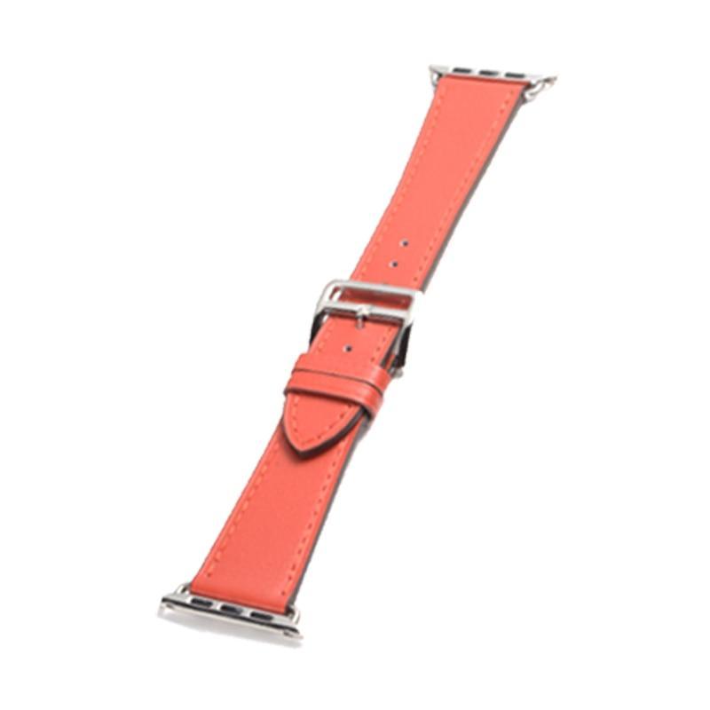 Genuine Leather strap For Apple Watch band apple watch 4 3 band 42mm/38mm 44mm/40mm iwatch  Single Tour Bracelet watchband belt