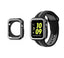 Silicone sport strap For Apple watch band case 42mm 38mm iwatch series 3 2 1 wrist bands bracelet belt Protective cover