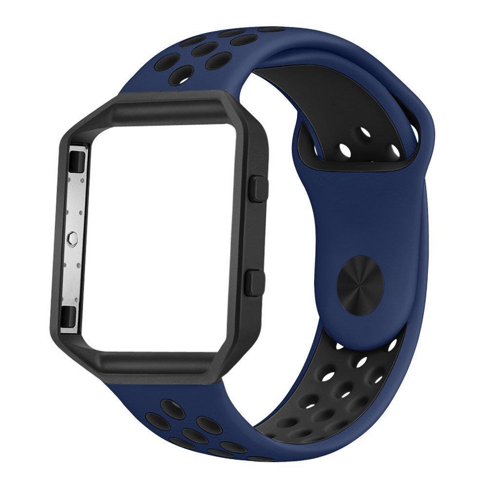 Replacement Watch Strap For Fitbit Blaze Bands Sport Soft Silicone For Fitbit Blaze Smart Fitness Watch With Frame