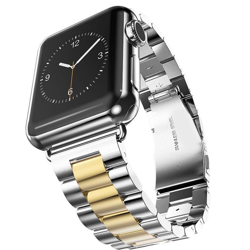 Strap For Apple Watch band 44mm/40mm apple watch 5 4 3 band iwatch band 42mm/38mm Stainless Steel correa Bracelet watchband