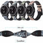 Leather strap For Samsung Galaxy watch 46mm/Gear S3 Frontier/Classic 22mm watch band amazfit gtr 47mm correa bracelet
