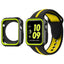 Silicone sport strap For Apple watch band case 42mm 38mm iwatch series 3 2 1 wrist bands bracelet belt Protective cover