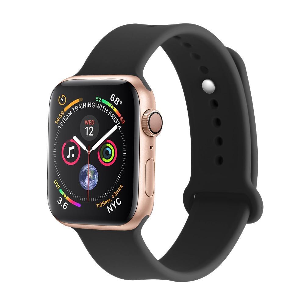 Silicone Sport strap For Apple watch band apple watch 5 4 3 band 44mm 40mm  correa Iwatch 5 42mm 38mm watchband bracelet belt