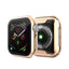Cover case For apple watch band apple watch 4 5 band 44mm/40mm Iwatch band soft All-around shell Ultra-thin Electroplate frame