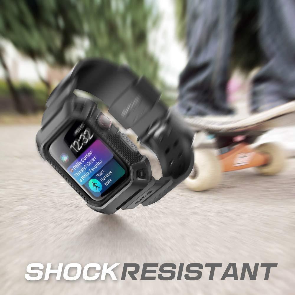 case+strap For Apple Watch band apple watch 4 5 Case 44mm 40mm iwatch 4 5 Rugged TPU Protective cover case watchband bracelet