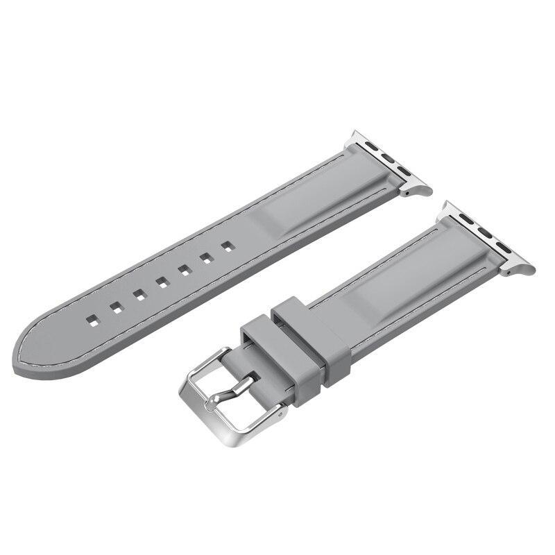 silicone strap For Apple Watch sport band 42mm/38mm iwatch serise 3 2 1  wristband bracelet rubber watchband strap