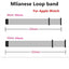 Milanese Loop Strap For Apple Watch band pulseira apple watch 5 4 3 band 44mm/40mm iwatch 5 42mm 38mm correa watchband bracelet