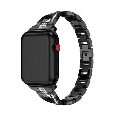 diamond strap For Apple Watch band 5 4 42mm/38mm 316 stainless steel iwatch series 5 4 3 2 1 wrist watchband strap bracelet belt