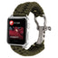 Woven Nylon Rope strap For Apple watch band apple watch 5 4 3 band 44mm 42mm 38mm 40mm iWatch band Survival Outdoor WatchBand
