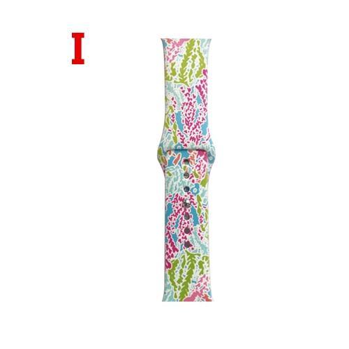 Silicone strap For Apple Watch band apple watch 5 44mm 42mm Iwatch series 5/4/3/2/1 40mm/38mm Wrist bracelet Rubber belt correa