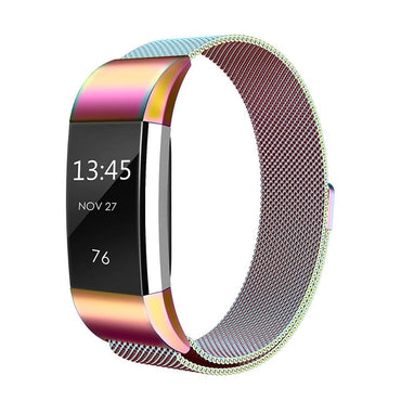 Milanese Loop watch Strap For fitbit charge 2 band replacement Wrist Watchband bracelet Stainless Steel belt accessories