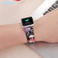 Floral Leather Strap For Apple Watch band 5 4 44mm/42mm/40mm/38mm iwatch series 5 4 3 2 1 Wrist Flower Printed Bracelet belt
