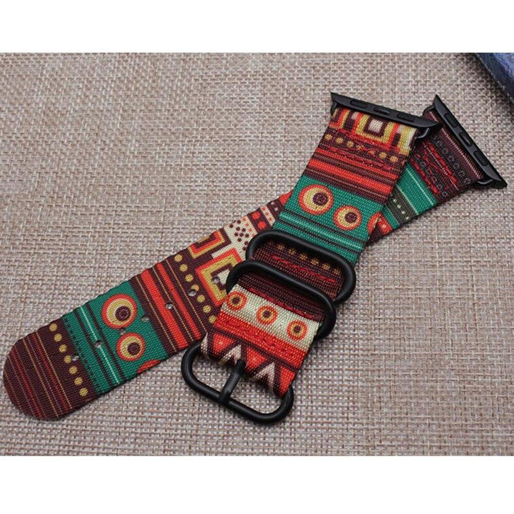 Nato strap For apple watch band apple watch 5 4 3 44mm 40mm iwatch band 42mm 38mm pulseira correa bracelet camouflage watchband