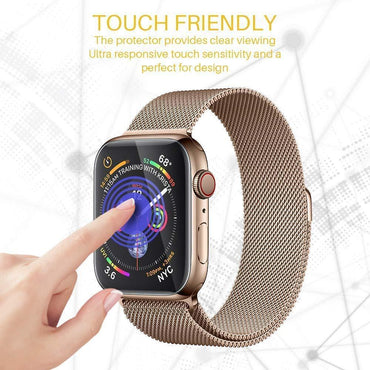 Screen Protector For apple watch band pulseira Apple Watch 4 3 5 44mm 40mm Iwatch band Soft cover 9D Protective Full Coverage