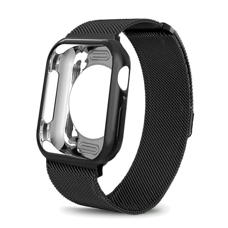 Mlianese Loop case+strap For Apple Watch band pulseira apple watch 4 3 5 band 44mm 40mm iwatch band 42mm 38mm correa bracelet