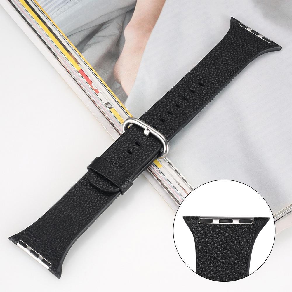 Genuine Leather strap for apple watch series 5/4/3/2/1 band 42mm/38mm/44mm/40mm correa bracelet wrist belt for iwatch
