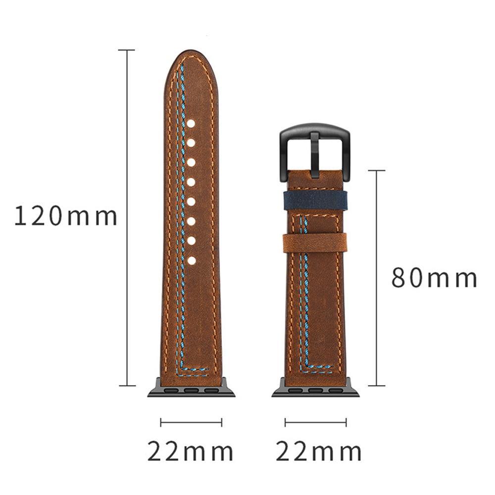 Leather Strap For Apple Watch band apple watch 4 3 5 band 44mm/40mm iwatch band 42mm/38mm correa bracelet watchband belt series