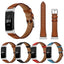 LNOP Genuine Leather strap for fitbit charge 3 band bracelet watchband divided into two styles Stainless steel buckle Wristbands