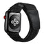 leather Sport Loop For Apple Watch 4 band 44mm/40mm Woven nylon IWATCH series 3/2/1 42mm/38 Breathable wrist Bracelet