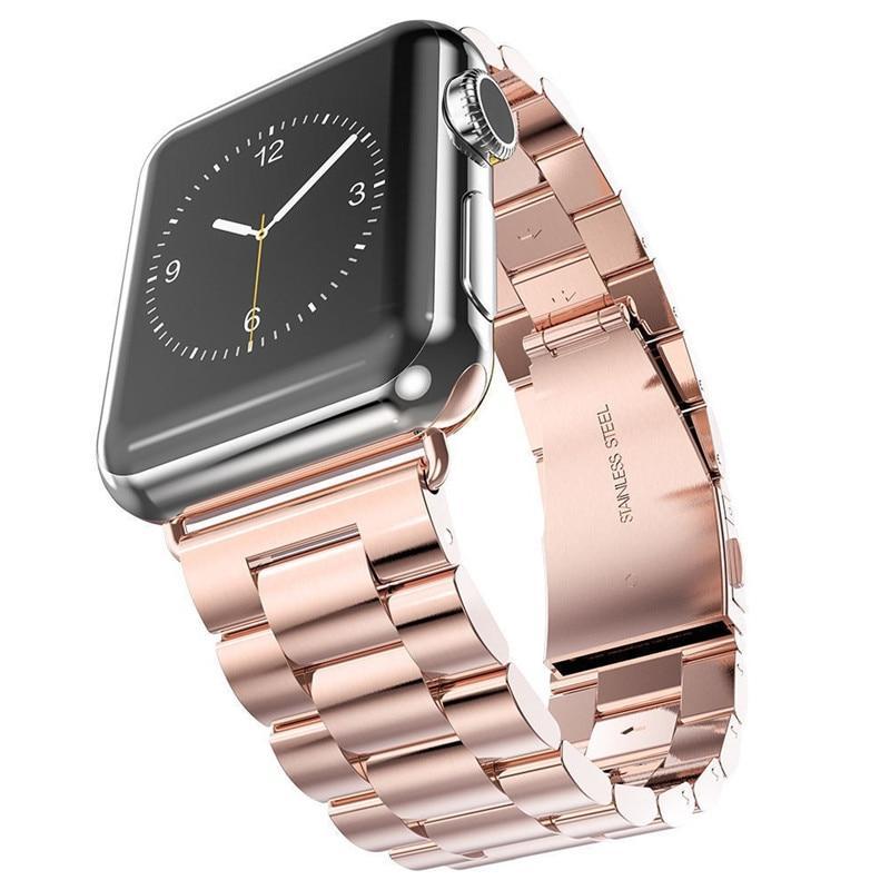 Strap For Apple Watch band 44mm/40mm apple watch 5 4 3 band iwatch band 42mm/38mm Stainless Steel correa Bracelet watchband