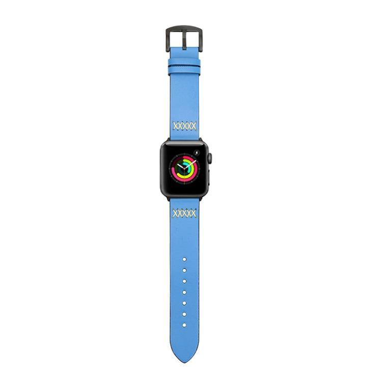 Leather Crazy Horse strap For Apple watch 4 band 44mm 40mm Iwatch series 4 3 2 1 42mm/38mm wrist watchband bracelet belt