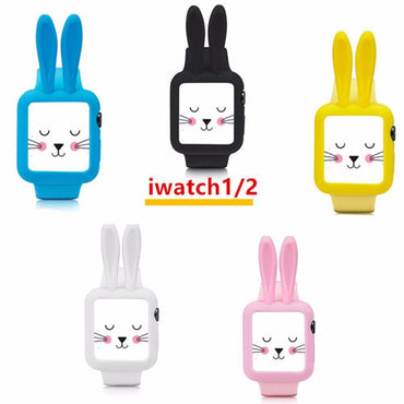 case cover For Apple Watch band apple watch 4 3 5 44mm/40mm iWatch band 42mm/38mm Mouse ears Cute cartoon protective shell