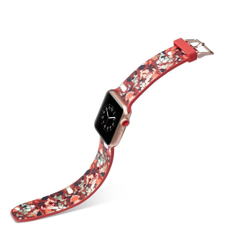 strap For Apple watch band apple watch 4 3 band 42mm 38mm 44mm/40mmiwatch band watchband printing bracelet watch accessories