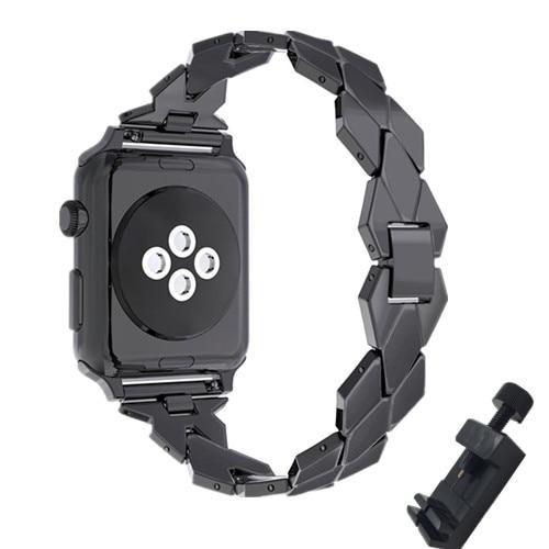 Strap For Apple Watch band apple watch 4 3 band 42mm/38mm 44mm/40mm iwatch band Stainless Steel wrist  link Bracelet belt correa