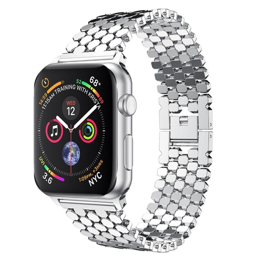 Stainless Steel strap For Apple Watch Band apple watch 4 3 band 44mm 40mm iwatch band 42mm/38mm link Bracelet watchband blet