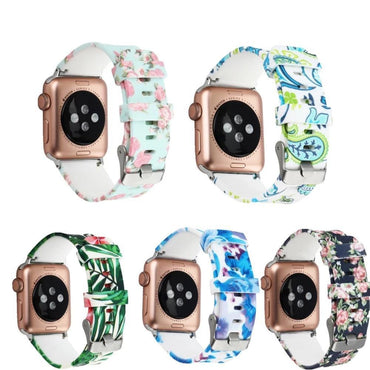 Silicone Sport strap For Apple Watch band 42mm 38mm correa Iwatch series 4/3/2/1 44mm/40mm wrist bracelet watchband belt