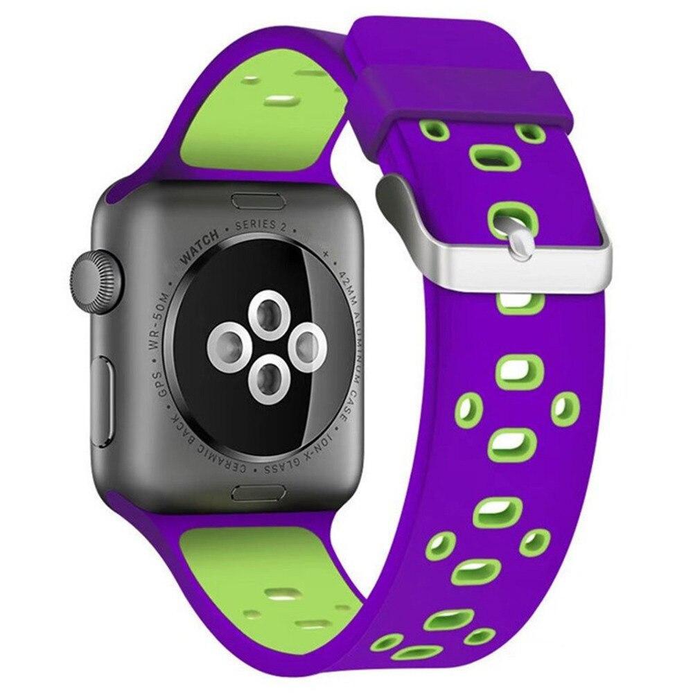 sport strap For Apple Watch band 42mm/38mm silicone iwatch series 3 2 1 wrist bands bracelet correa watchband belt