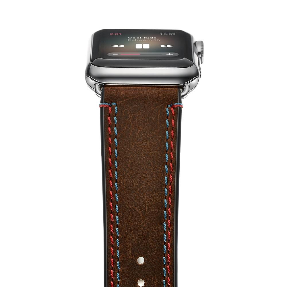 Genuine Leather Strap For apple watch band 42mm 44mm correa iwatch series 4 3 2 1 38mm 40mm Wrist Bracelet watchband