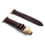 Leather strap For Apple watch band 4 44mm 40mm Butterfly buckle bands Iwatch series 3 2 1 42mm 38mm bracelet wrist belt